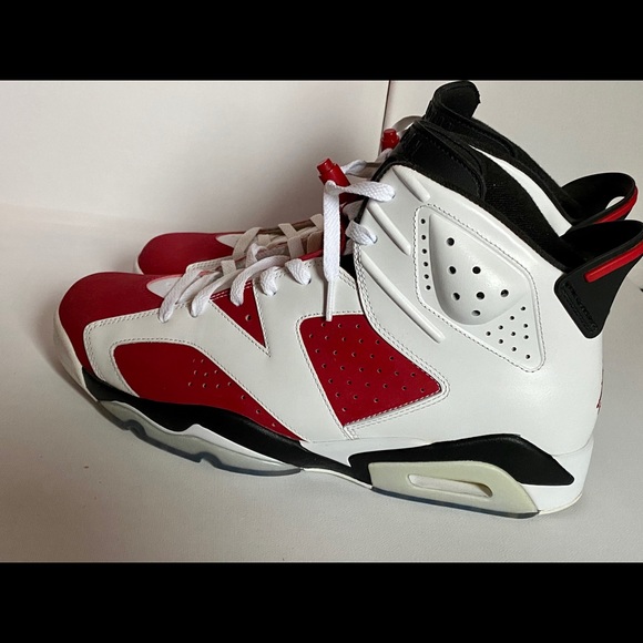 MINT CONDITION 2014 Air Jordan 6 'Carmine' - Picture 5 of 12